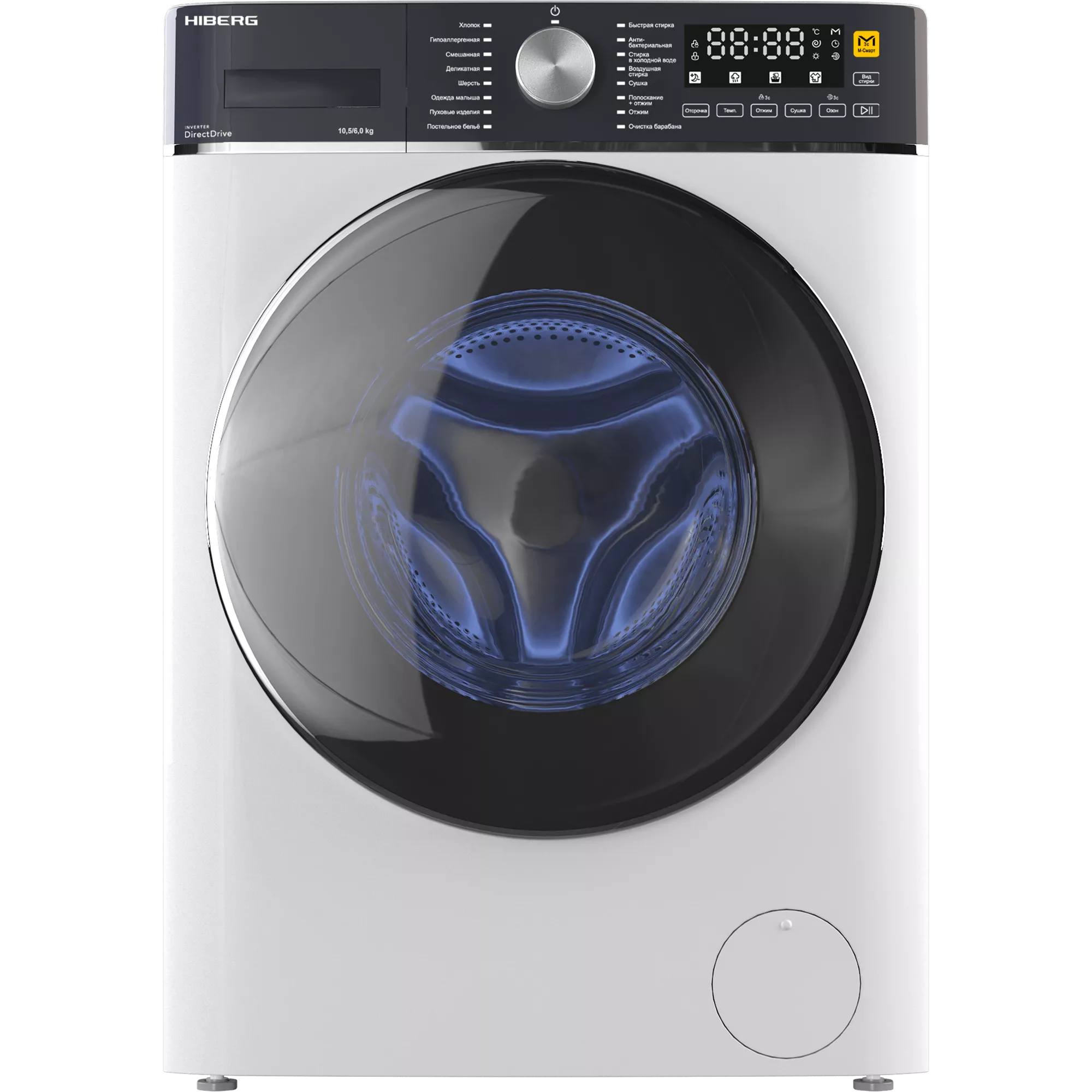 Стиральная машина с сушкой HIBERG i-DDQ8 - 10614 W RU